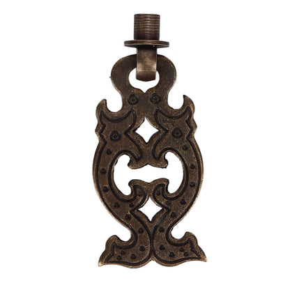 Antique Drawer Pendant Pulls Beautifully Engraved High Hardness Brass Book Cabinet Pull Handle for Dressers V1294-YM0523-3114220036111