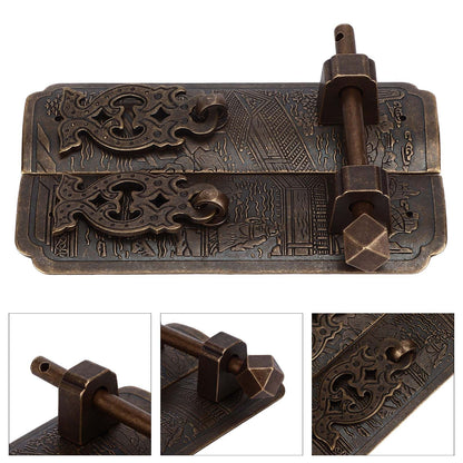Antique Drawer Pendant Pulls Beautifully Engraved High Hardness Brass Book Cabinet Pull Handle for Dressers V1294-YM0523-3114220036111
