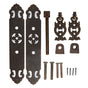 Antique Drawer Pendant Pulls Anti Rust Retro Elegant Brass Book Cabinet Pull Handle for Dressers Wardrobes V1294-YM0523-3114220036212
