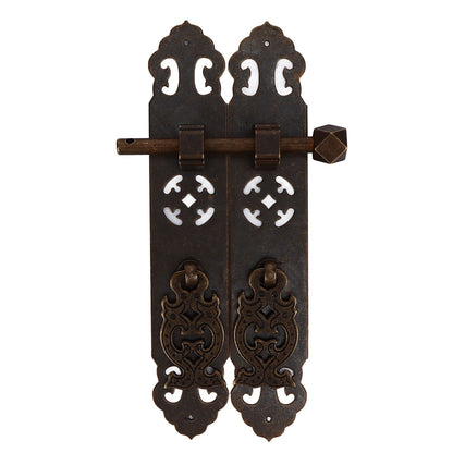 Antique Drawer Pendant Pulls Anti Rust Retro Elegant Brass Book Cabinet Pull Handle for Dressers Wardrobes V1294-YM0523-3114220036212