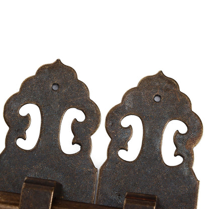 Antique Drawer Pendant Pulls Anti Rust Retro Elegant Brass Book Cabinet Pull Handle for Dressers Wardrobes V1294-YM0523-3114220036212