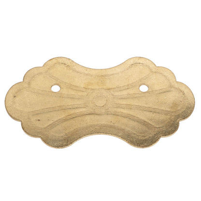 Antique Drawer Handle 12.8x7cm Wealth Blossoms Retro Chinese Style Brass Vintage Drawer Pulls with 2 Screws V1294-YM0523-3114220036412