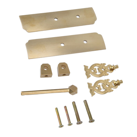 Chinese Antique Brass Handle Retro Exquisite Easy Installation Oriental Cabinet Handles for Cabinets V1294-YM0523-3114220036711