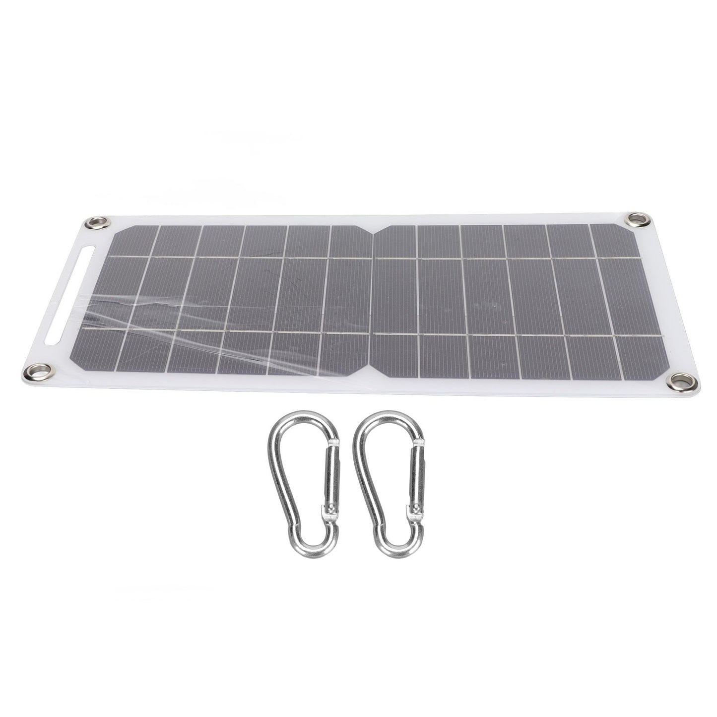 Solar Panel 6W 5V Monocrystalline Silicon Durable Semi Flexible Portable Solar Panel Charger for Car Boat V1294-YM0523-3114220037911