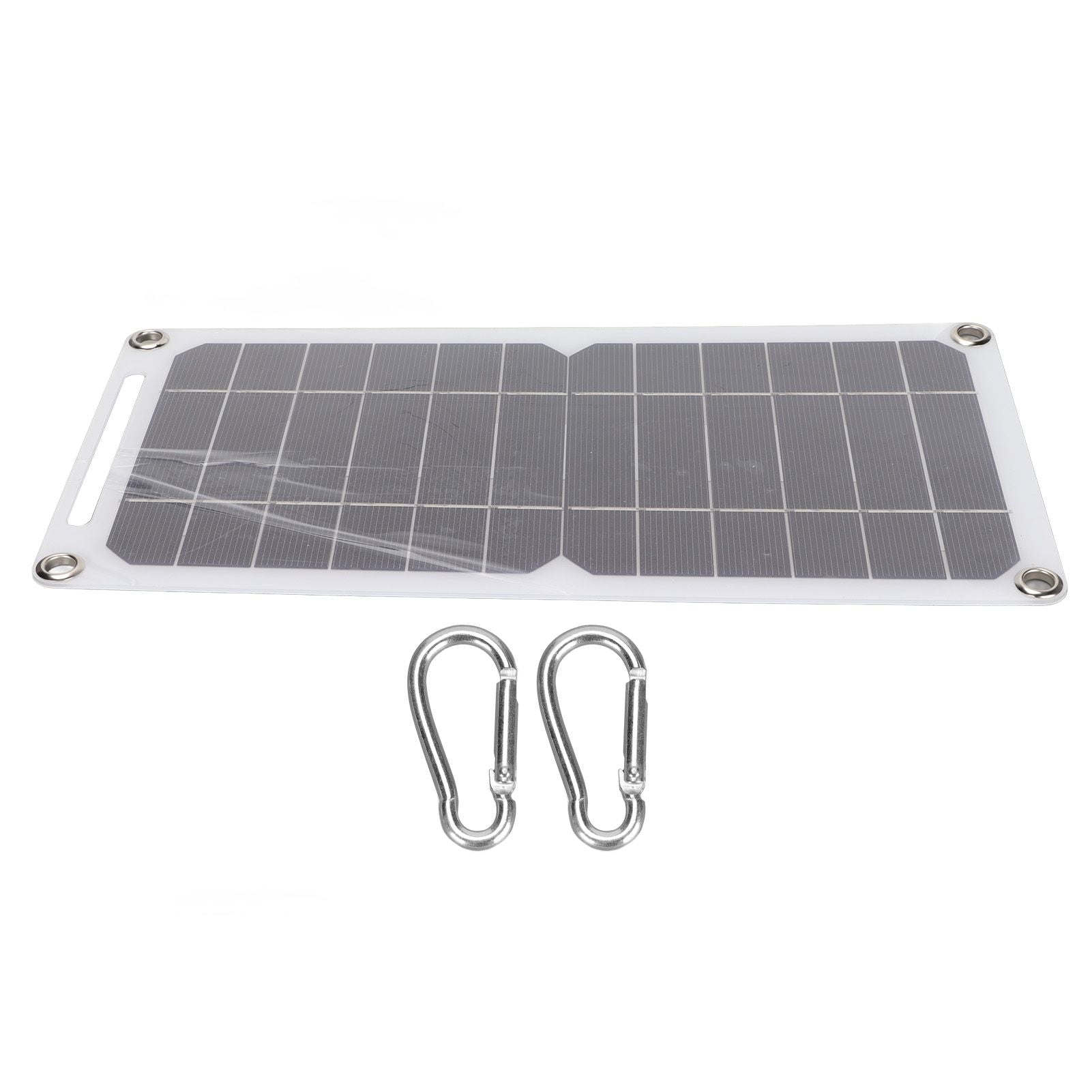 Solar Panel 6W 5V Monocrystalline Silicon Durable Semi Flexible Portable Solar Panel Charger for Car Boat V1294-YM0523-3114220037911
