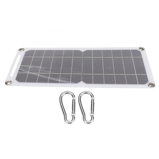 Solar Panel 6W 5V Monocrystalline Silicon Durable Semi Flexible Portable Solar Panel Charger for Car Boat V1294-YM0523-3114220037911