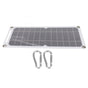 Solar Panel 6W 5V Monocrystalline Silicon Durable Semi Flexible Portable Solar Panel Charger for Car Boat V1294-YM0523-3114220037911