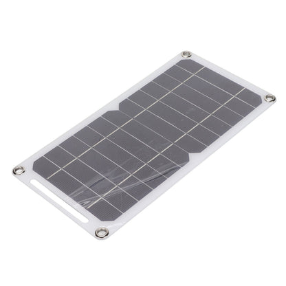 Solar Panel 6W 5V Monocrystalline Silicon Durable Semi Flexible Portable Solar Panel Charger for Car Boat V1294-YM0523-3114220037911