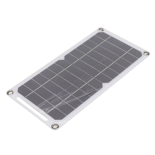 Solar Panel 6W 5V Monocrystalline Silicon Durable Semi Flexible Portable Solar Panel Charger for Car Boat V1294-YM0523-3114220037911