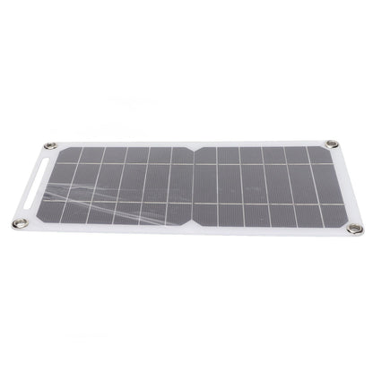 Solar Panel 6W 5V Monocrystalline Silicon Durable Semi Flexible Portable Solar Panel Charger for Car Boat V1294-YM0523-3114220037911