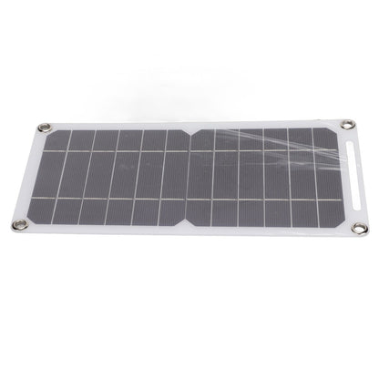 Solar Panel 6W 5V Monocrystalline Silicon Durable Semi Flexible Portable Solar Panel Charger for Car Boat V1294-YM0523-3114220037911
