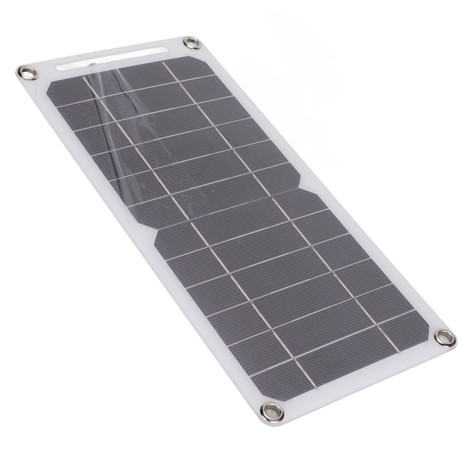 Solar Panel 6W 5V Monocrystalline Silicon Durable Semi Flexible Portable Solar Panel Charger for Car Boat V1294-YM0523-3114220037911