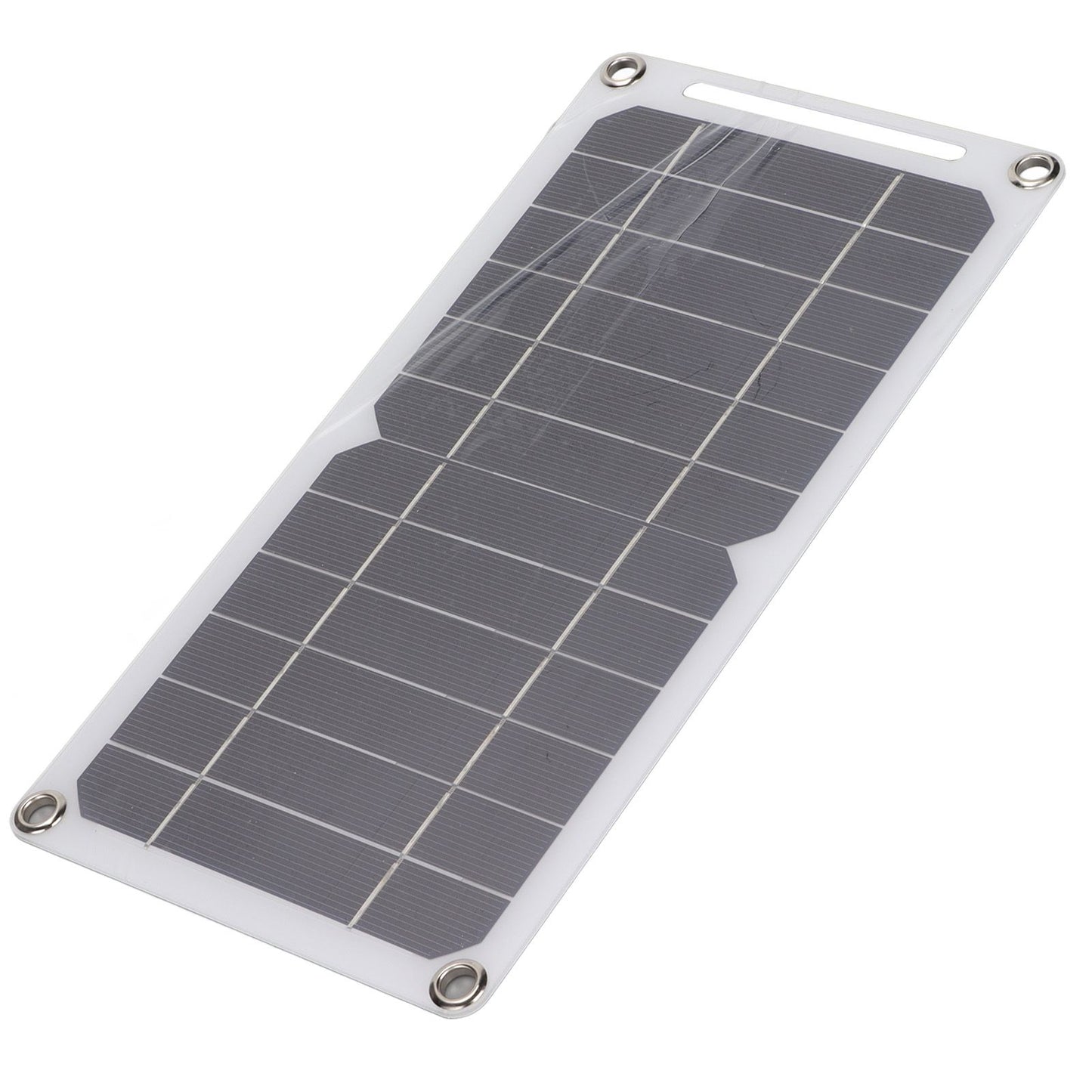 Solar Panel 6W 5V Monocrystalline Silicon Durable Semi Flexible Portable Solar Panel Charger for Car Boat V1294-YM0523-3114220037911