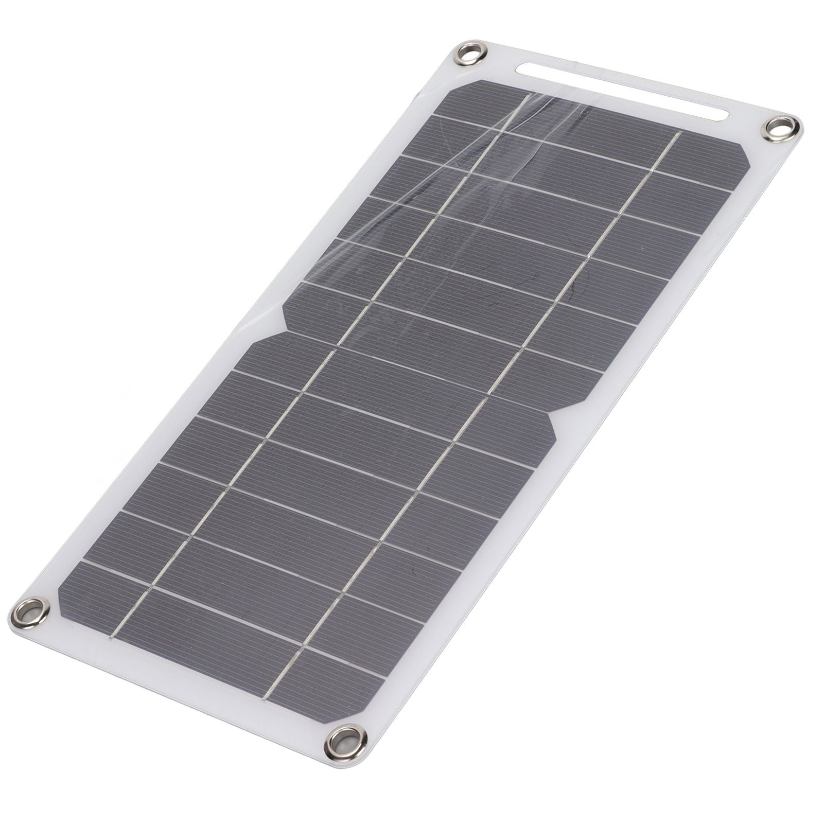 Solar Panel 6W 5V Monocrystalline Silicon Durable Semi Flexible Portable Solar Panel Charger for Car Boat V1294-YM0523-3114220037911