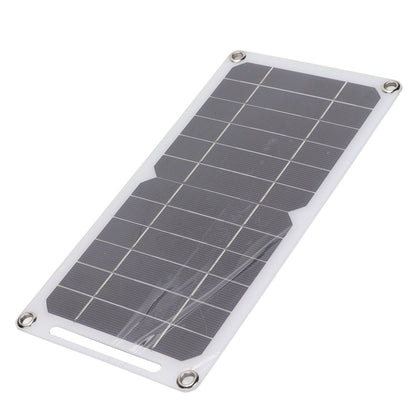 Solar Panel 6W 5V Monocrystalline Silicon Durable Semi Flexible Portable Solar Panel Charger for Car Boat V1294-YM0523-3114220037911