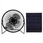 Mini Solar Fan 6V 3.5W USB Solar Powered Black Polysilicon Material Portable Solar Panel Fan for Picnic V1294-YM0523-3114220038211