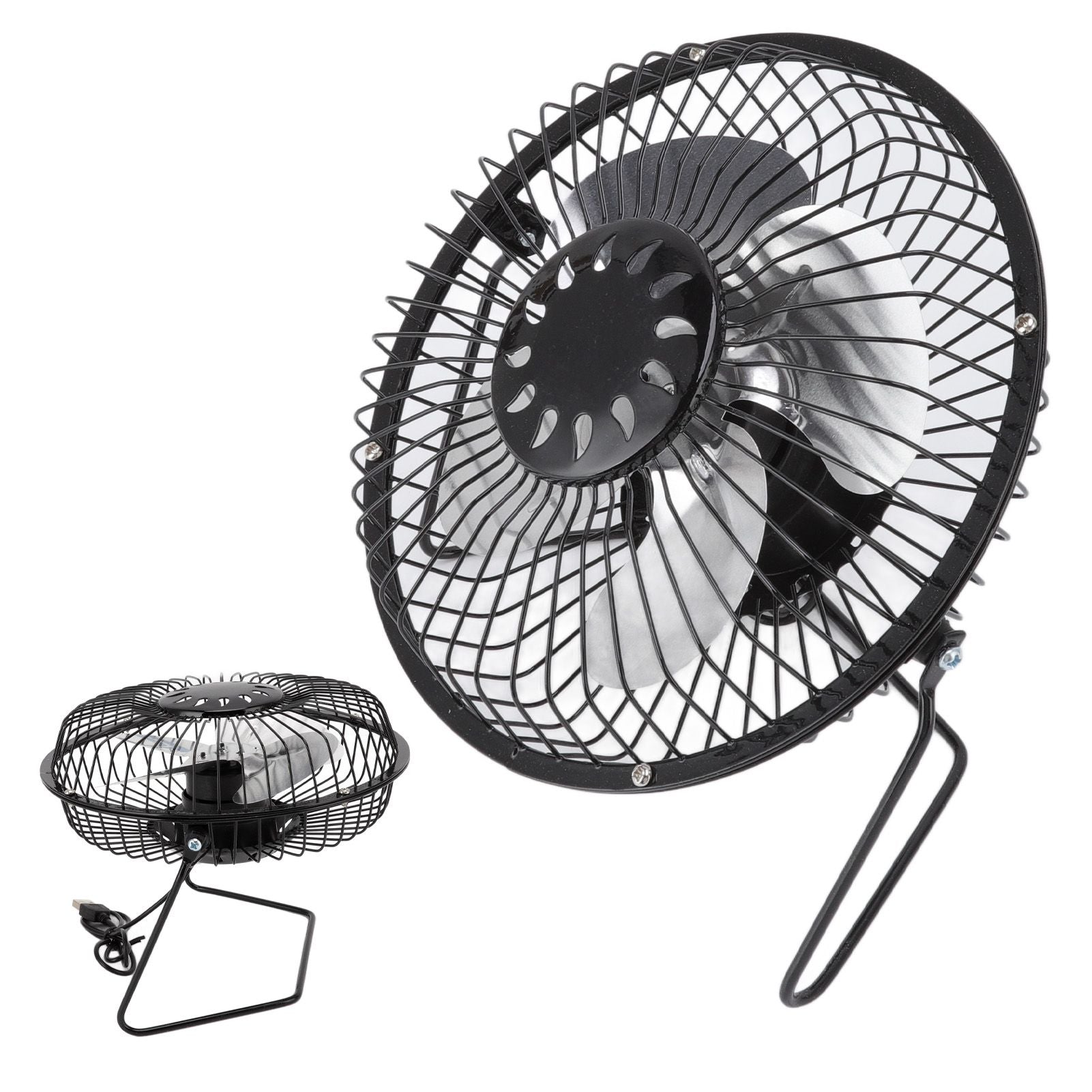 Mini Solar Fan 6V 3.5W USB Solar Powered Black Polysilicon Material Portable Solar Panel Fan for Picnic V1294-YM0523-3114220038211