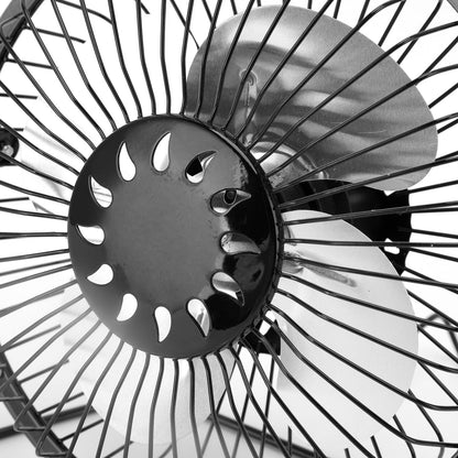 Mini Solar Fan 6V 3.5W USB Solar Powered Black Polysilicon Material Portable Solar Panel Fan for Picnic V1294-YM0523-3114220038211
