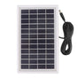 Portable Solar Panel DC 12V 3W High Conversion Efficiency Semi Flexible Solar Cell Panel for Mobile Phone Car V1294-YM0523-3114220039311