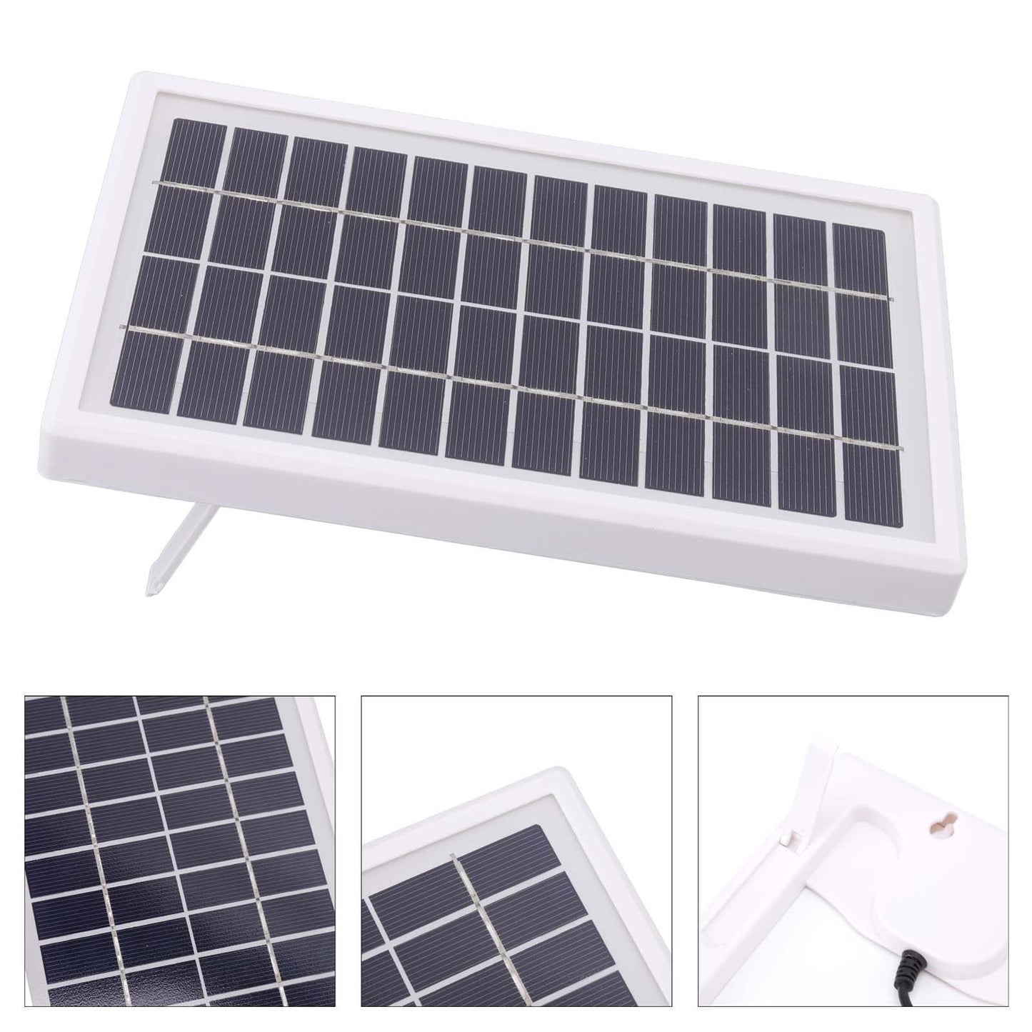 Portable Solar Panel DC 12V 3W High Conversion Efficiency Semi Flexible Solar Cell Panel for Mobile Phone Car V1294-YM0523-3114220039311