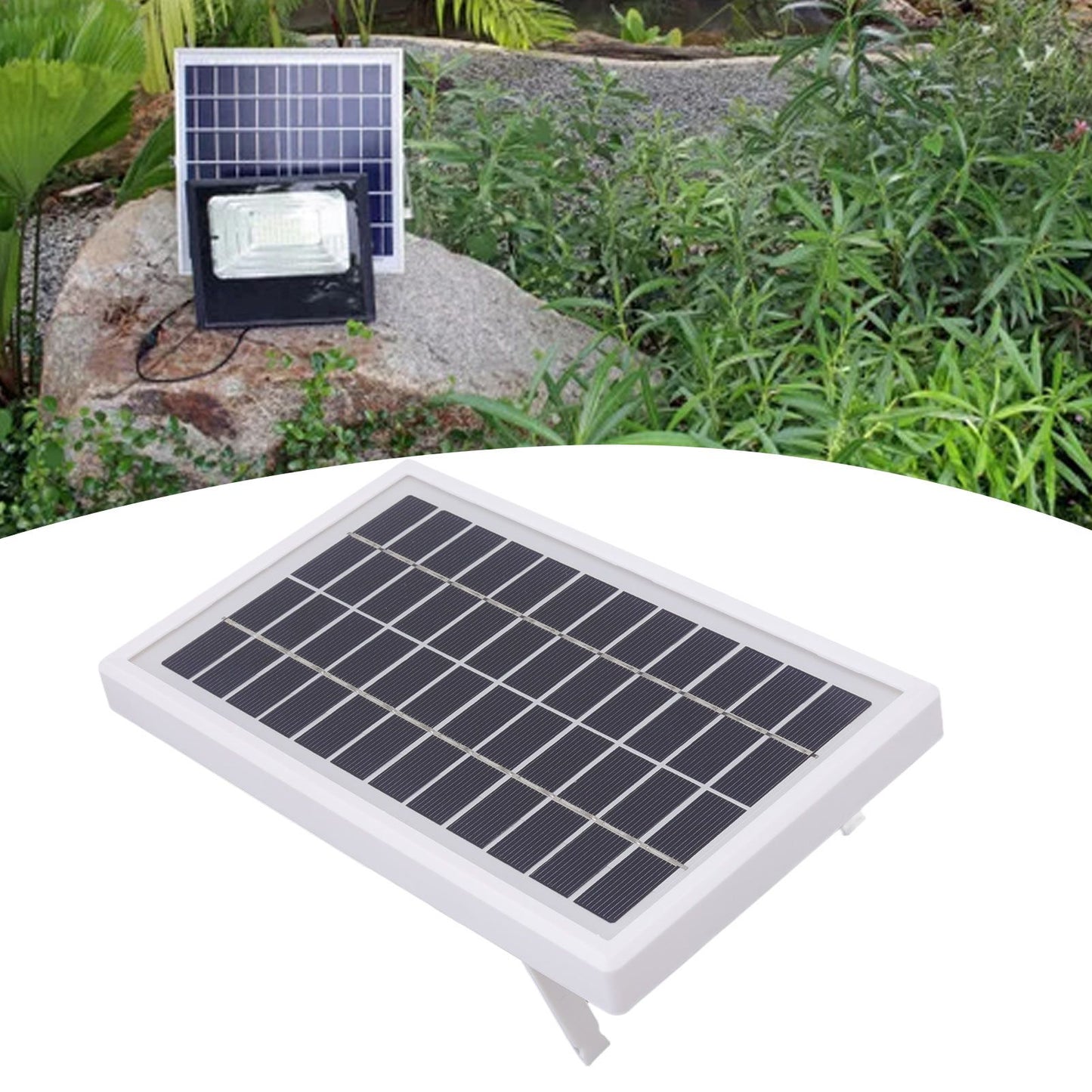 Portable Solar Panel DC 12V 3W High Conversion Efficiency Semi Flexible Solar Cell Panel for Mobile Phone Car V1294-YM0523-3114220039311