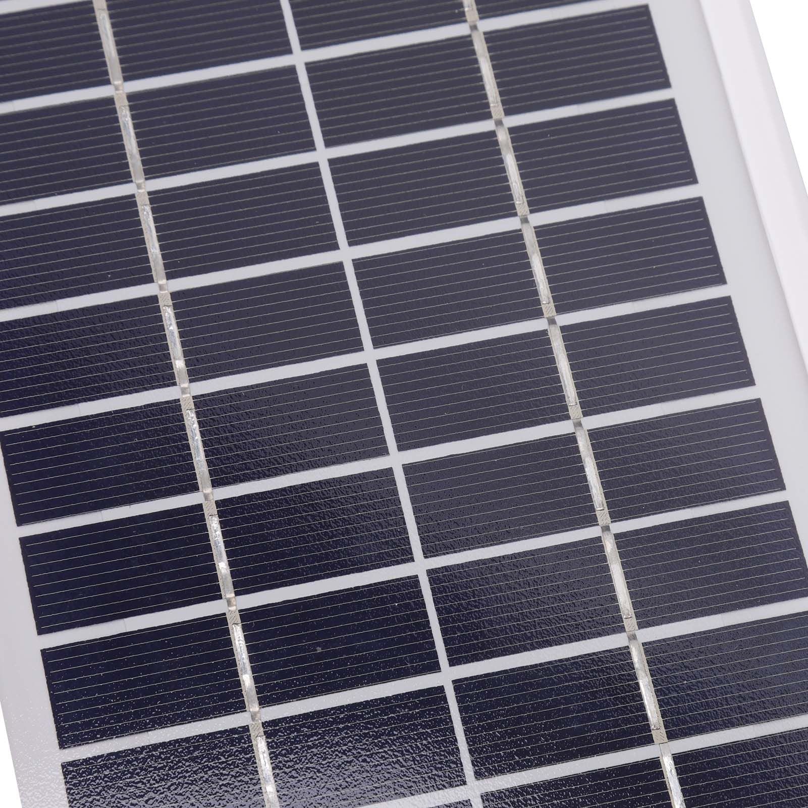 Portable Solar Panel DC 12V 3W High Conversion Efficiency Semi Flexible Solar Cell Panel for Mobile Phone Car V1294-YM0523-3114220039311