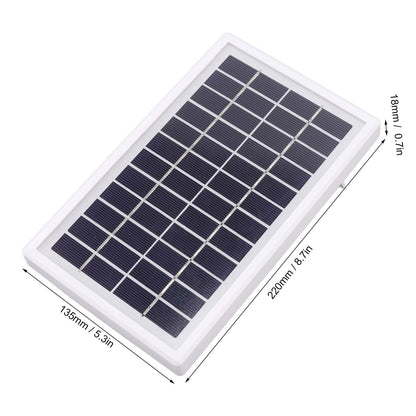 Portable Solar Panel DC 12V 3W High Conversion Efficiency Semi Flexible Solar Cell Panel for Mobile Phone Car V1294-YM0523-3114220039311