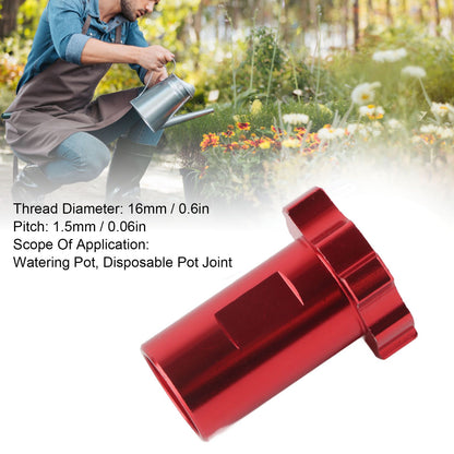 M16 1.5mm Spray Cup Connector Pot Joints Stainless Steel Disposable Pot Connector Airbrush Adapter Internal V1294-YM0523-3114220040011