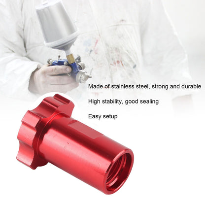M16 1.5mm Spray Cup Connector Pot Joints Stainless Steel Disposable Pot Connector Airbrush Adapter Internal V1294-YM0523-3114220040011