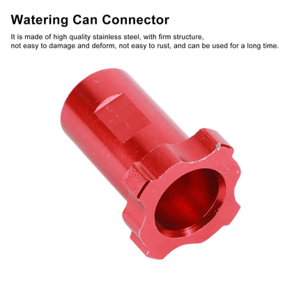 Spray Cup Connector Stainless Steel Disposable Pot Connector Airbrush Adapter Watering Can Connector Internal V1294-YM0523-3114220040111
