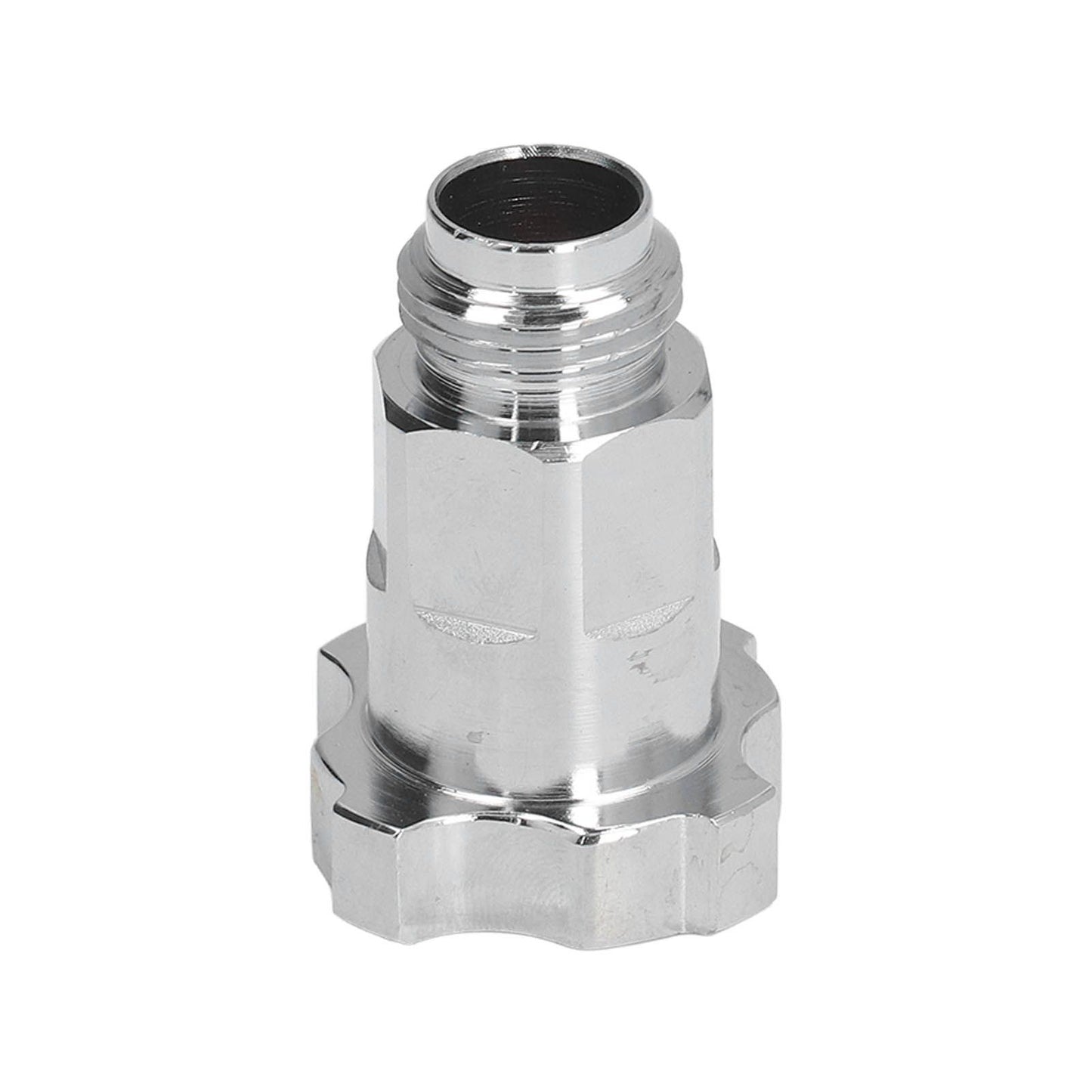 Spray Cup Connector Stainless Steel Disposable Pot Connector Airbrush Adapter Watering Can Connector External V1294-YM0523-3114220040112