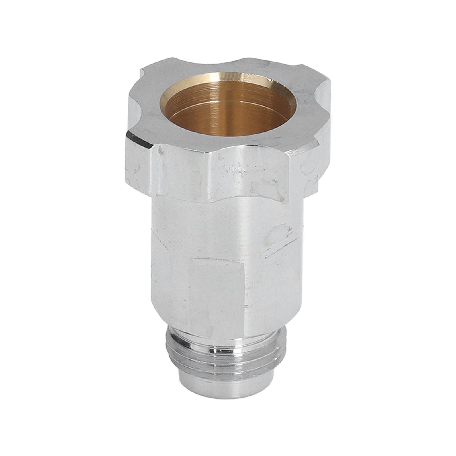 Spray Cup Connector Stainless Steel Disposable Pot Connector Airbrush Adapter Watering Can Connector External V1294-YM0523-3114220040112
