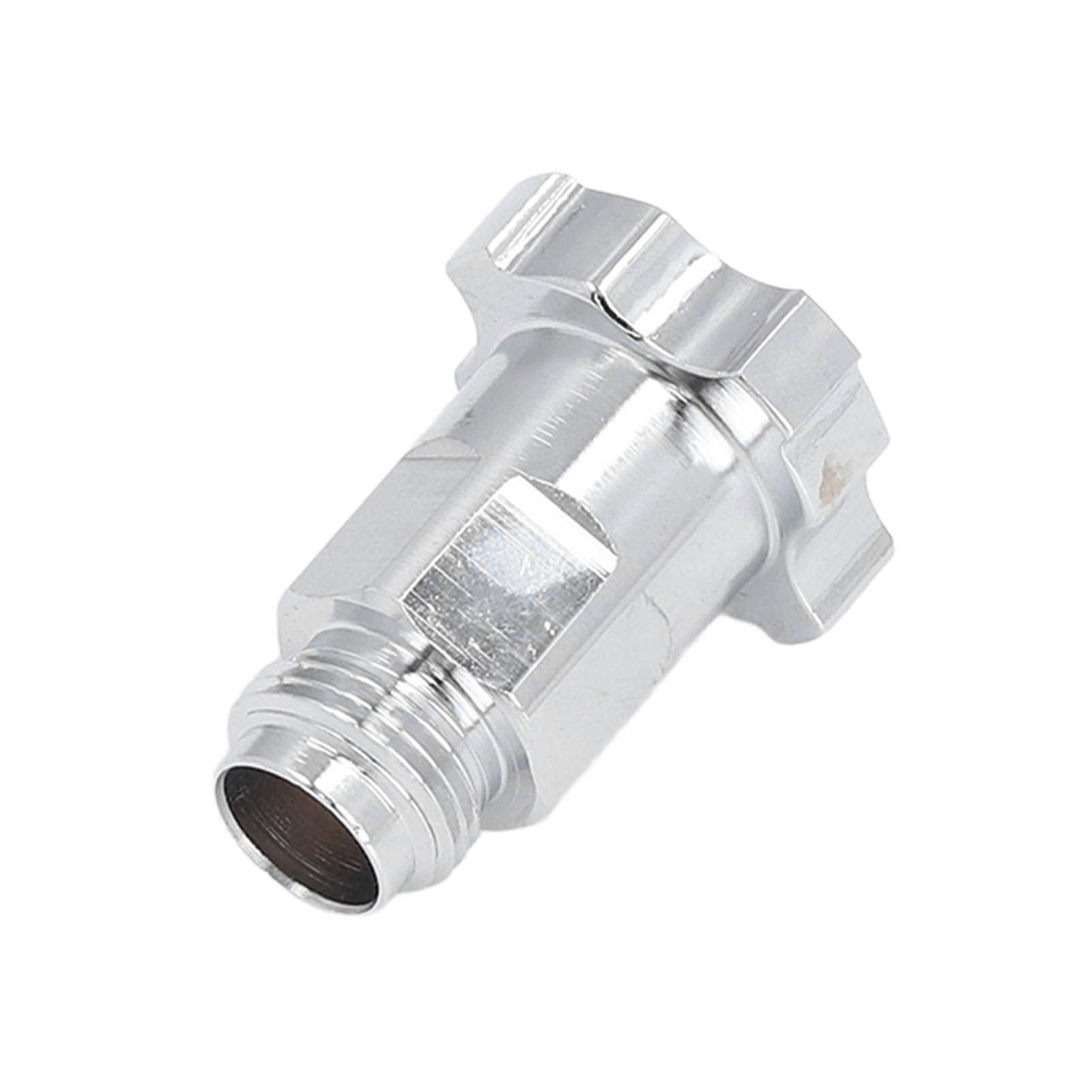 Spray Cup Connector Stainless Steel Disposable Pot Connector Airbrush Adapter Watering Can Connector External V1294-YM0523-3114220040112