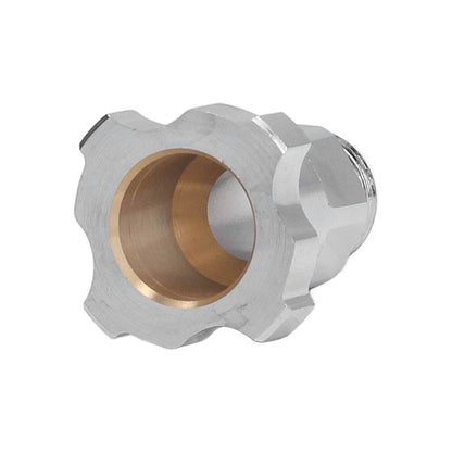Spray Cup Connector Stainless Steel Disposable Pot Connector Airbrush Adapter Watering Can Connector External V1294-YM0523-3114220040112