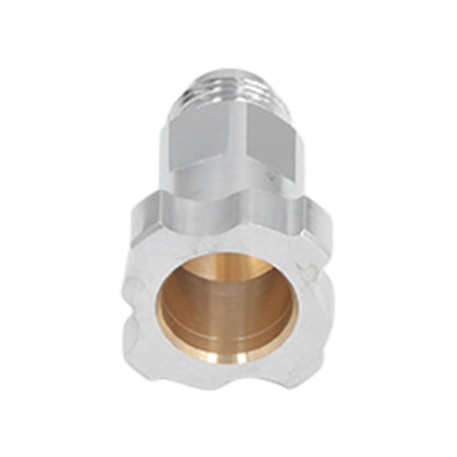Spray Cup Connector Stainless Steel Disposable Pot Connector Airbrush Adapter Watering Can Connector External V1294-YM0523-3114220040112