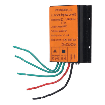 Wind Charge Controller 48V 600W MPPT Low Voltage Charging IP67 Protection Step Up Wind Energy Controllers 10A V1294-YM0523-3114220040312