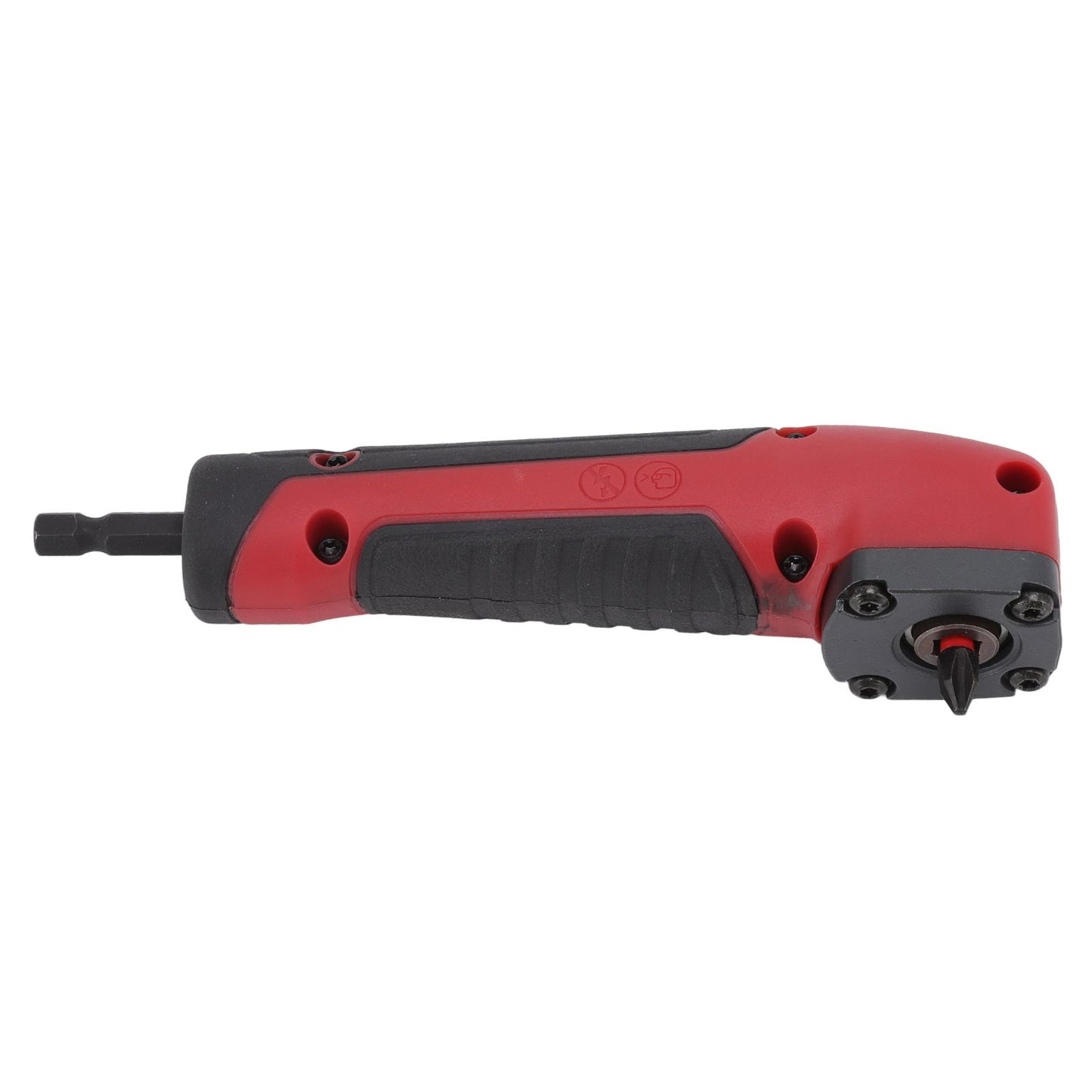 Right Angle Drill Attachment Ergonomic ABS Handle 90 Degree Angle Easy Replaceable Alloy Steel Drill Adapter V1294-YM0523-3114220040911