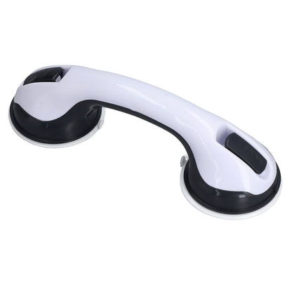 2pcs Shower Handle Curved Design Double Lock Security Toolless Installation Plastic Shower Support Bar for V1294-YM0523-3114220041111