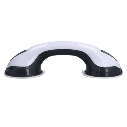 2pcs Shower Handle Curved Design Double Lock Security Toolless Installation Plastic Shower Support Bar for V1294-YM0523-3114220041111