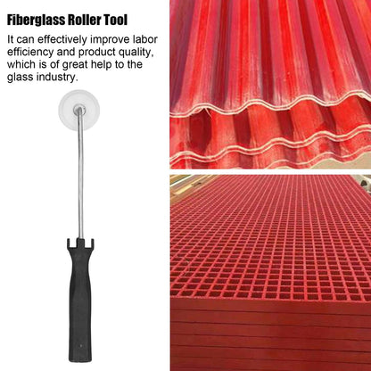 Fiberglass Roller Tool Fiberglass Laminating Roller with Ergonomic Handle for Bathtub Shower Boat Repair DIY V1294-YM0523-3114220042111
