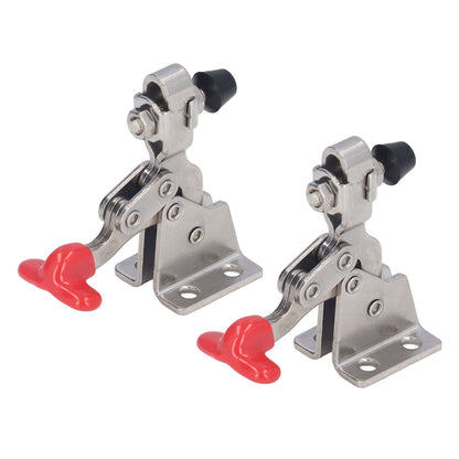 Quick Release Vertical Toggle Clamp 150lb Holding Capacity Woodworking Fixture for Home Decoration V1294-YM0523-3114220042911
