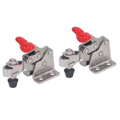 Quick Release Vertical Toggle Clamp 150lb Holding Capacity Woodworking Fixture for Home Decoration V1294-YM0523-3114220042911