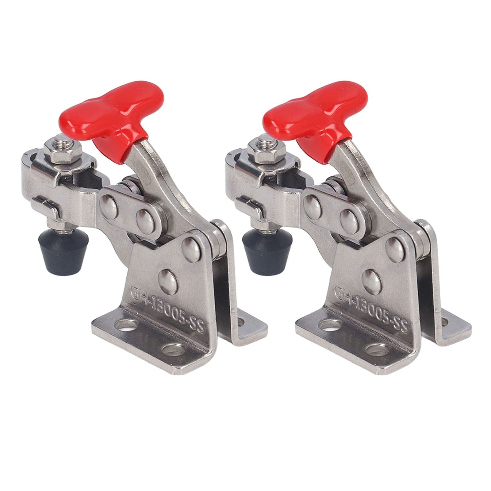 Quick Release Vertical Toggle Clamp 150lb Holding Capacity Woodworking Fixture for Home Decoration V1294-YM0523-3114220042911