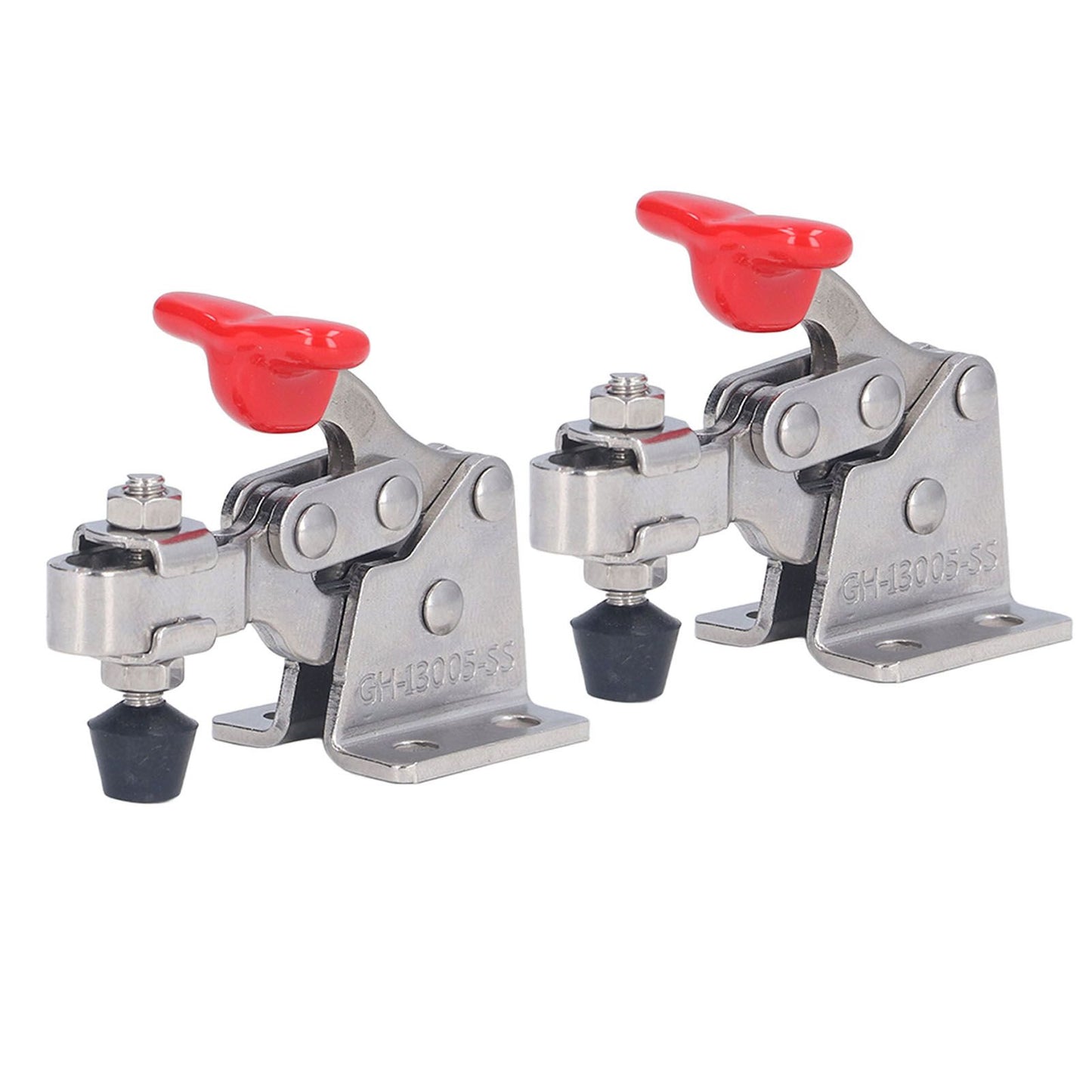 Quick Release Vertical Toggle Clamp 150lb Holding Capacity Woodworking Fixture for Home Decoration V1294-YM0523-3114220042911