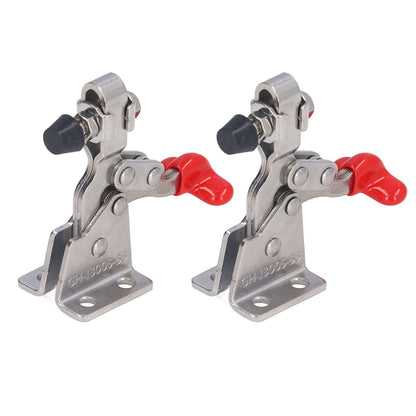 Quick Release Vertical Toggle Clamp 150lb Holding Capacity Woodworking Fixture for Home Decoration V1294-YM0523-3114220042911