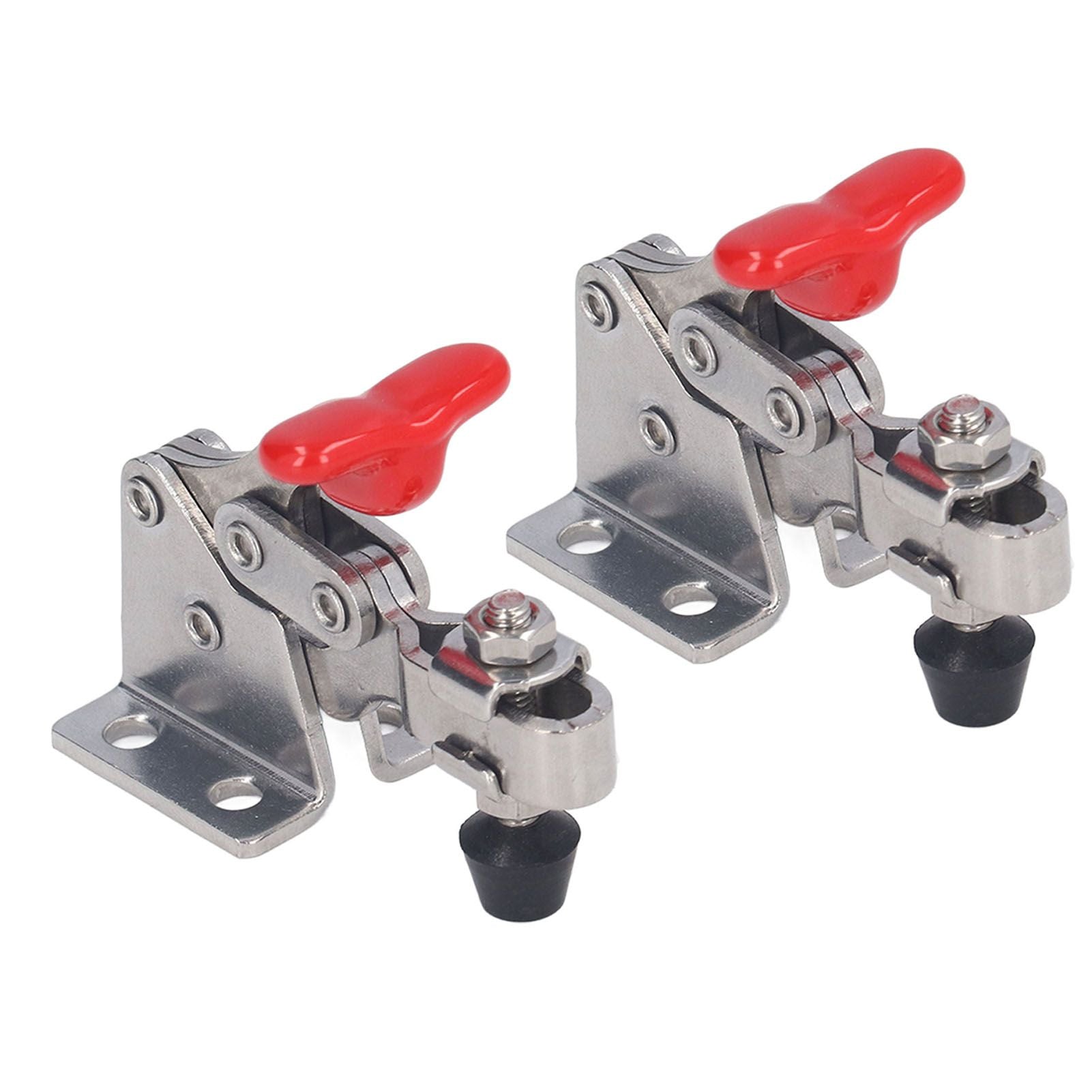 Quick Release Vertical Toggle Clamp 150lb Holding Capacity Woodworking Fixture for Home Decoration V1294-YM0523-3114220042911