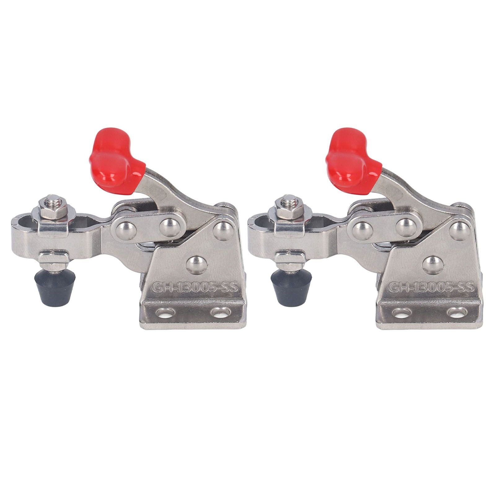 Quick Release Vertical Toggle Clamp 150lb Holding Capacity Woodworking Fixture for Home Decoration V1294-YM0523-3114220042911
