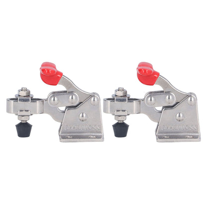 Quick Release Vertical Toggle Clamp 150lb Holding Capacity Woodworking Fixture for Home Decoration V1294-YM0523-3114220042911