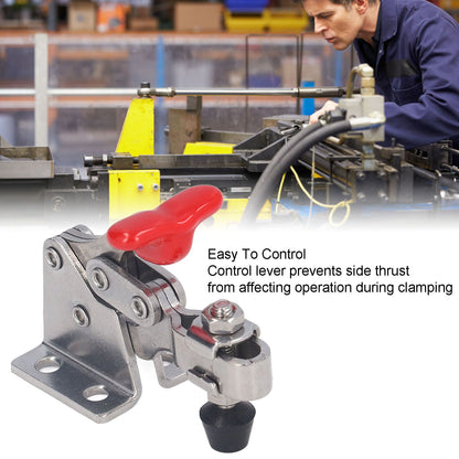Quick Release Vertical Toggle Clamp 150lb Holding Capacity Woodworking Fixture for Home Decoration V1294-YM0523-3114220042911