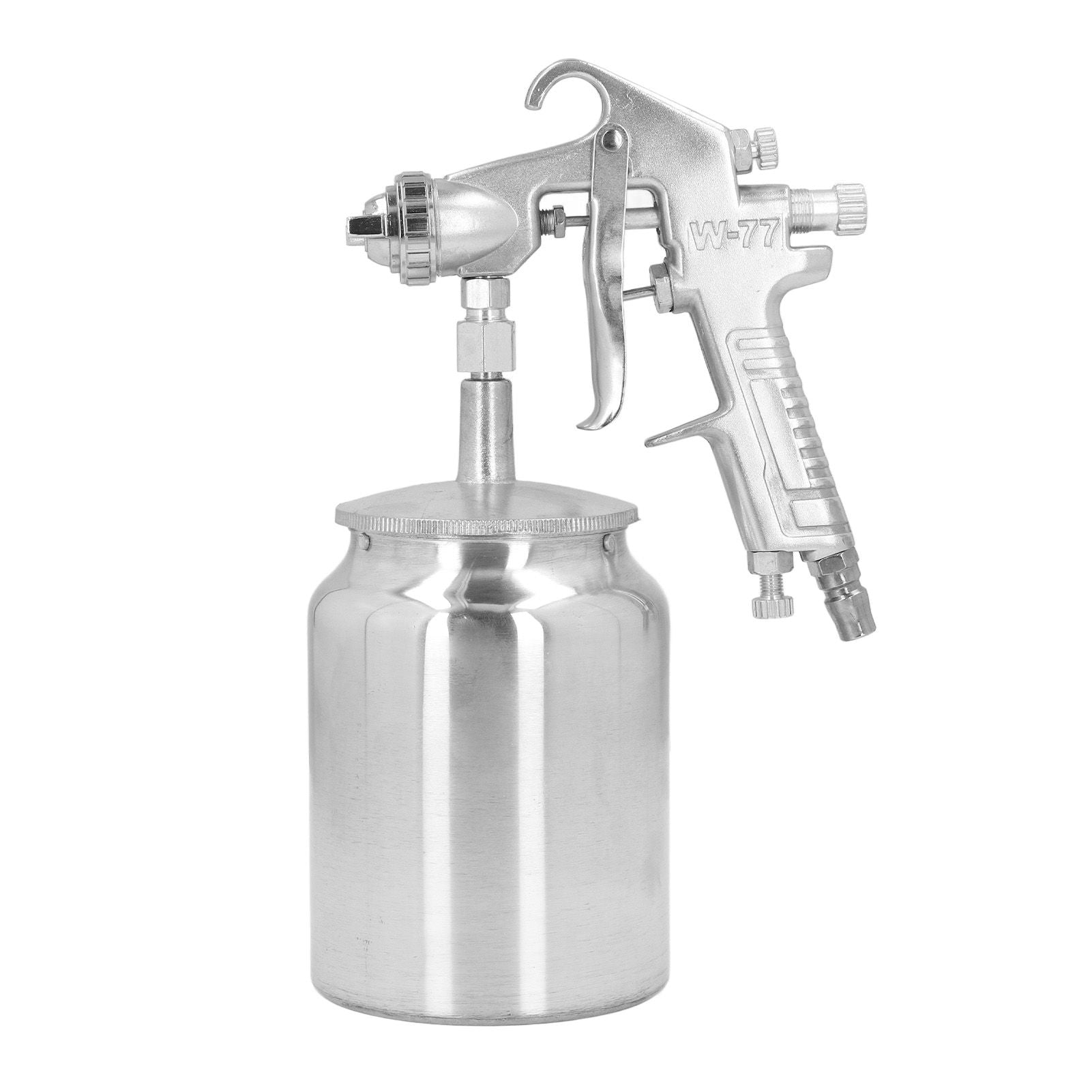 G1/4 Air Painter High Atomization Siphon Feed Pneumatic Paint Sprayer 1000ml Large Capacity Air Spray Painter V1294-YM0523-3114220044011